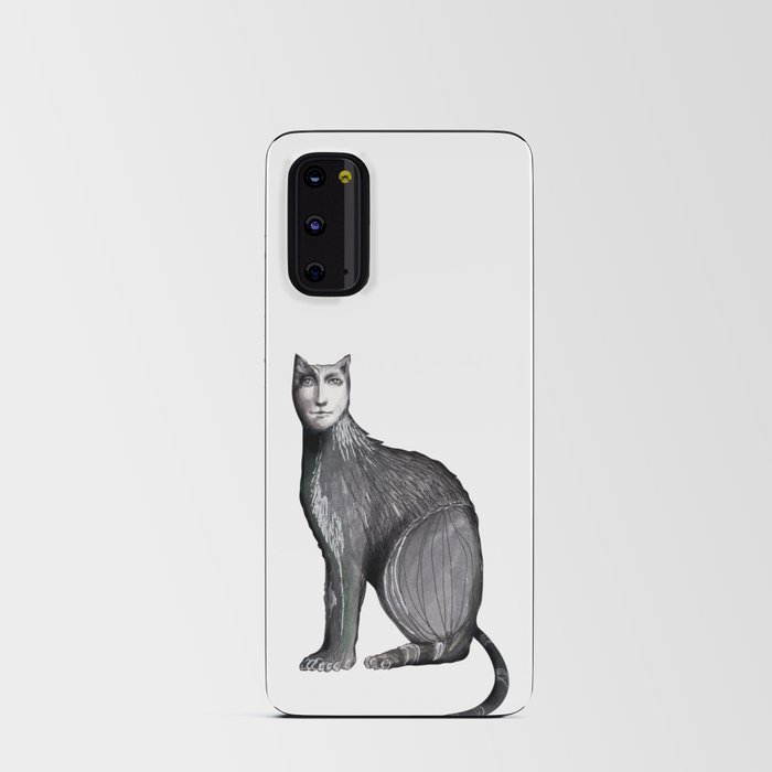 Black Cat Android Card Case