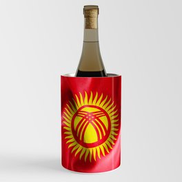 Kyrgyzstan Flag Wine Chiller