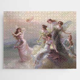 The dance of the nymphs - Édouard Bisson Jigsaw Puzzle