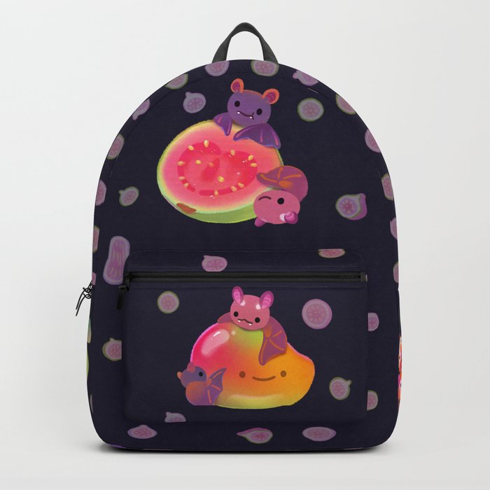 Fruit and bat - dark Backpack