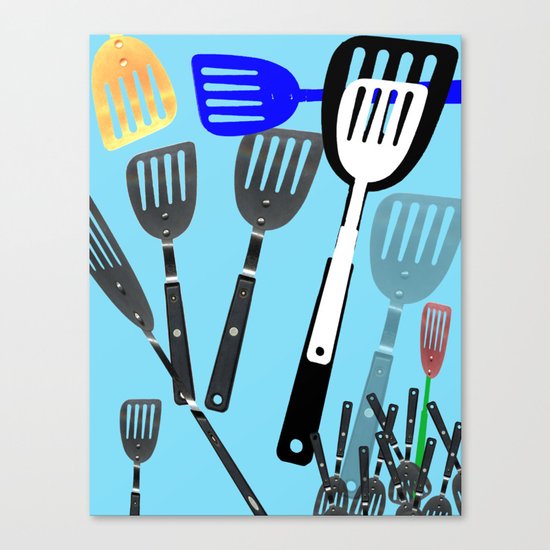 Spatulas Canvas Print