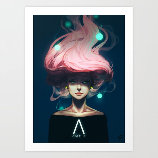 AMP_I Art Print