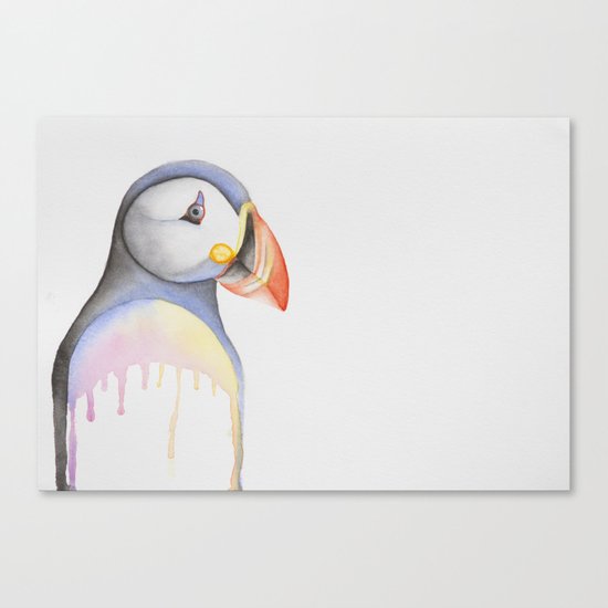 Puffin Canvas Print