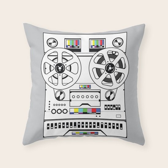 1 kHz #6 Throw Pillow
