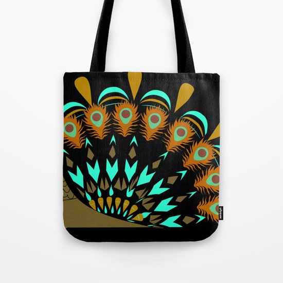 peacock Tote Bag