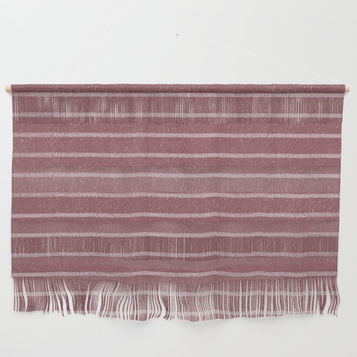 Classic Stripe (Berry) Wall Hanging