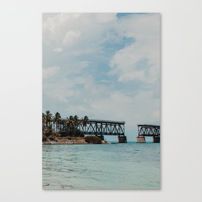 Florida Keys Bridge | Fine Art Travel Photography Canvas Print