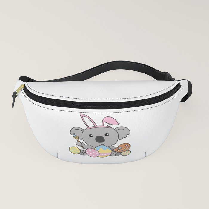 Cute Koala For Easter With Easter Eggs As Easter Fanny Pack