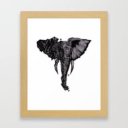 Ivory by JOH Framed Art Print