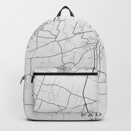 Paducah - Kentucky - US Gray Map Art Backpack