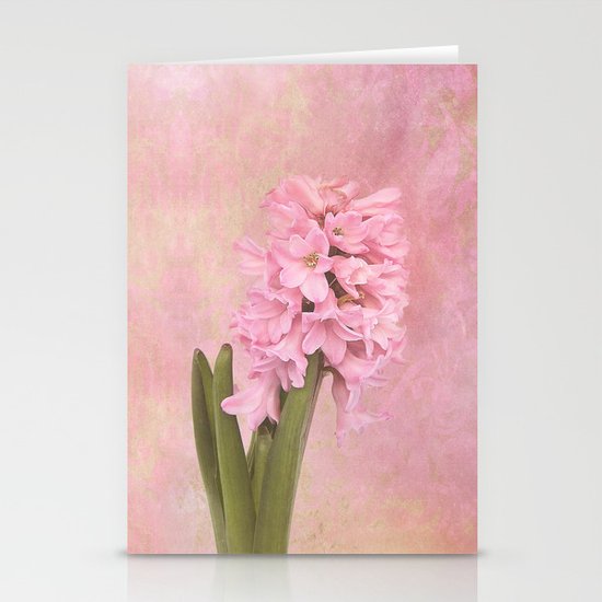 PINK HYACINTH Stationery Cards