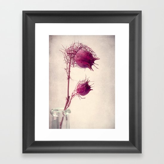 bristly Framed Art Print