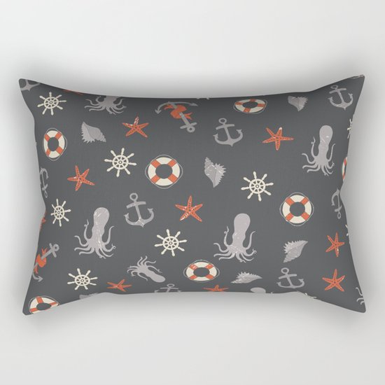 Nautical Rectangular Pillow
