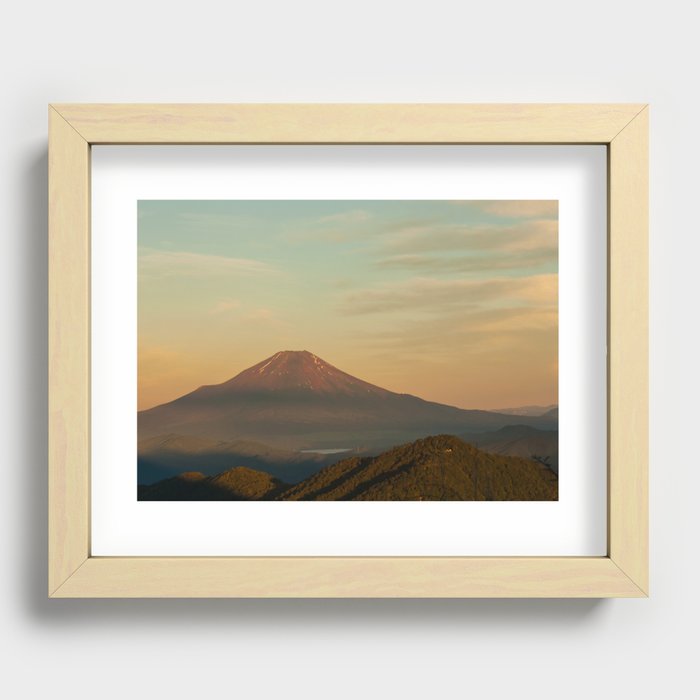 Mount Fuji II Recessed Framed Print