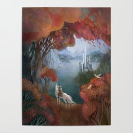 Traveller and the Fairy Castle Poster