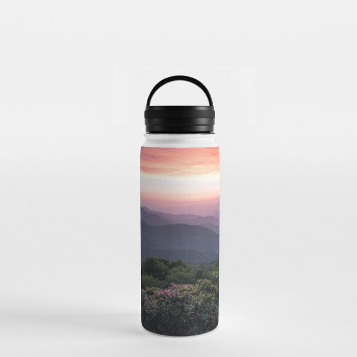 Blue Ridge Mountains - Spring Blooms Water Bottle