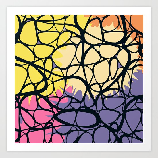 Smoker's Morning Art Print