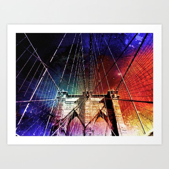 Brooklyn Bridge Art Print