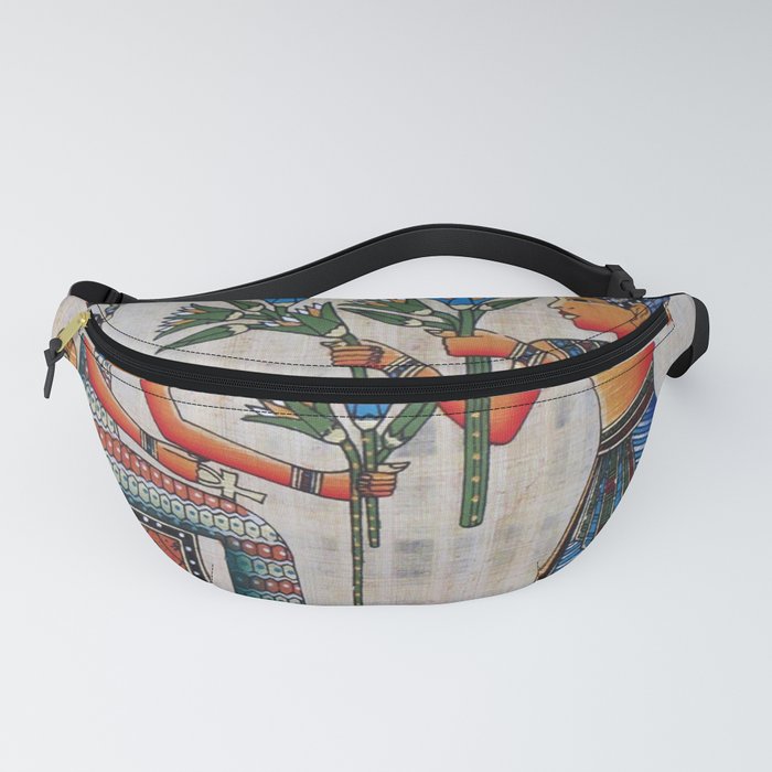 Isis On Papyrus Fanny Pack