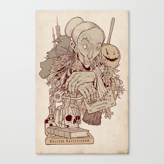 Double double toil and trouble Canvas Print