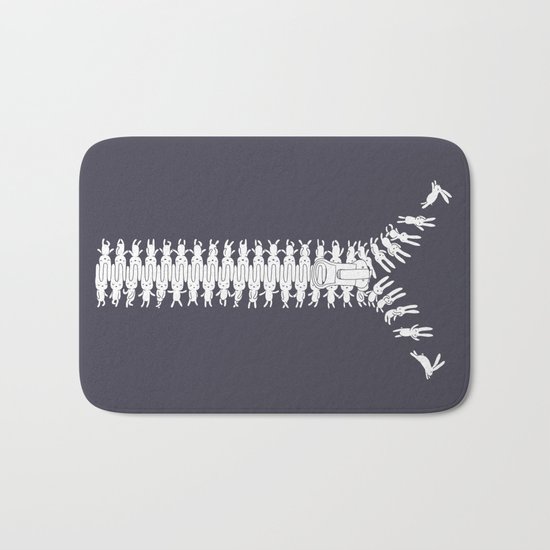 Unzip your imagination Bath Mat