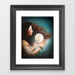 Meet the Moon Framed Art Print