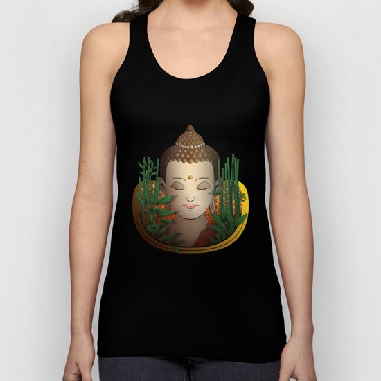 Buddha Unisex Tank Top