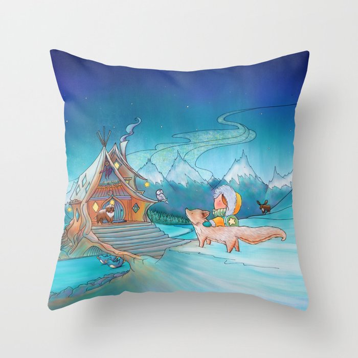 The Homecoming Throw Pillow