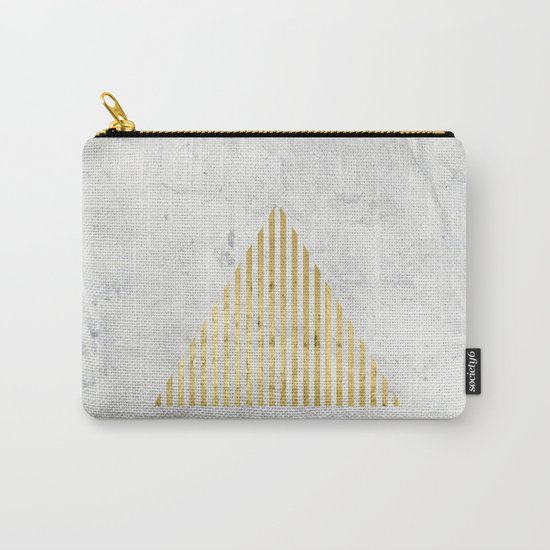 Trian Gold Carry-All Pouch