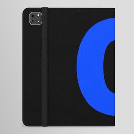 letter C (Blue & Black) iPad Folio Case