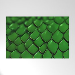 Dragon Skin (Green) Welcome Mat