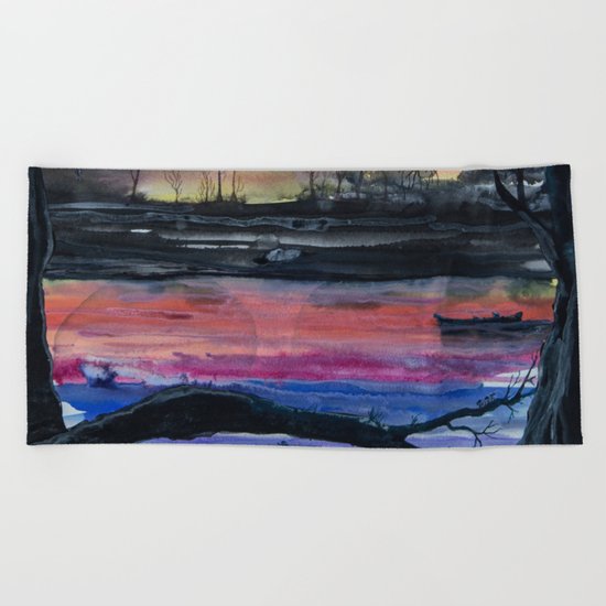 Swamp Beach Towel