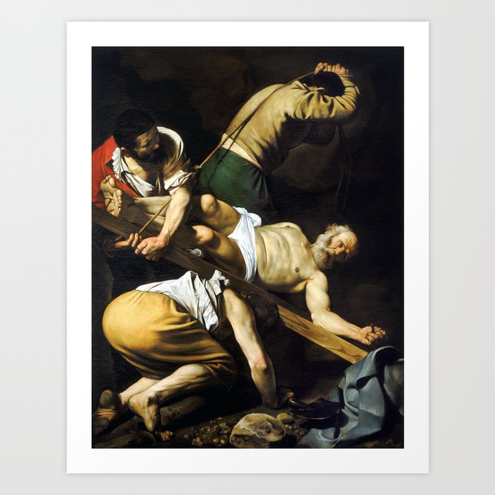 Caravaggio Crucifixion of Saint Peter Art Print