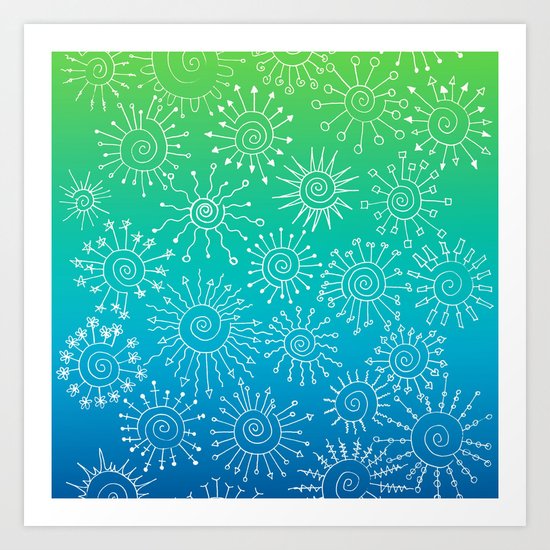 Continuum... Art Print