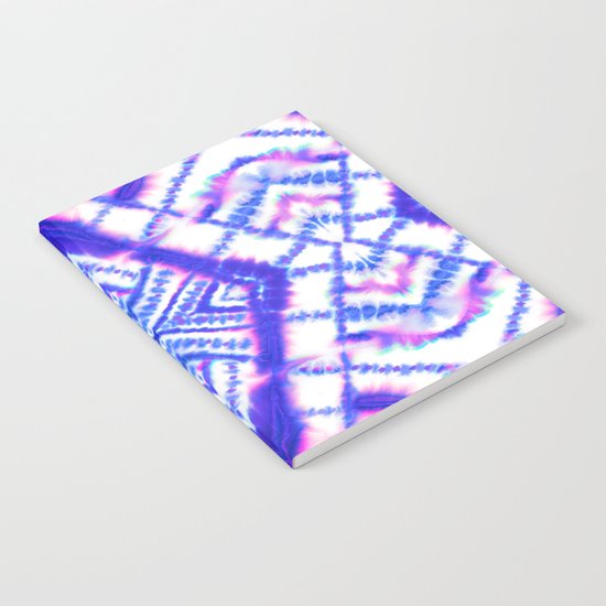 Dye Diamond Iridescent Blue Notebook
