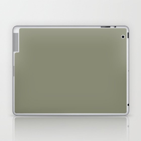 Rusty Celadon Solid Color Laptop & iPad Skin