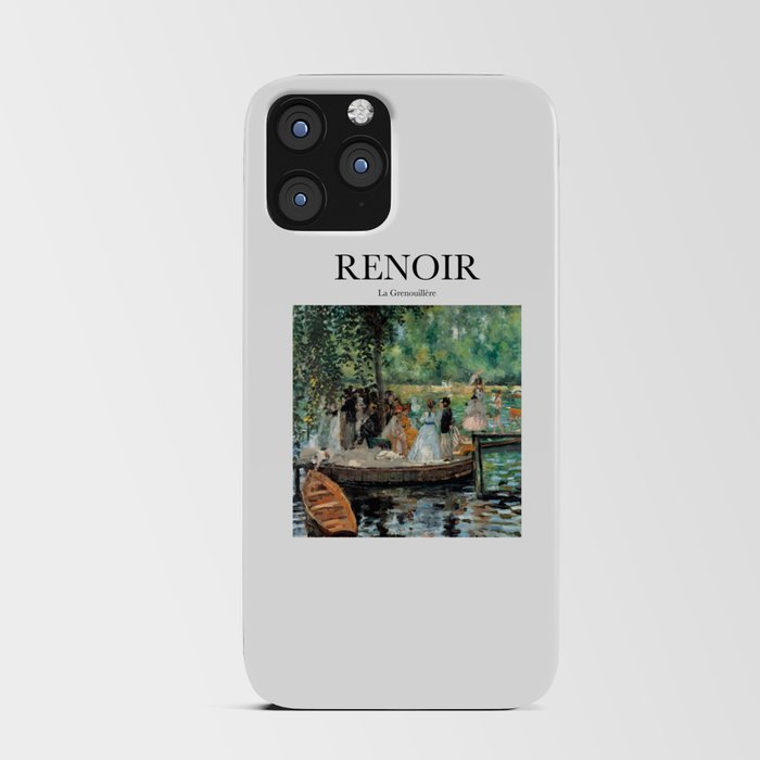 Renoir - La Grenouillère iPhone Card Case