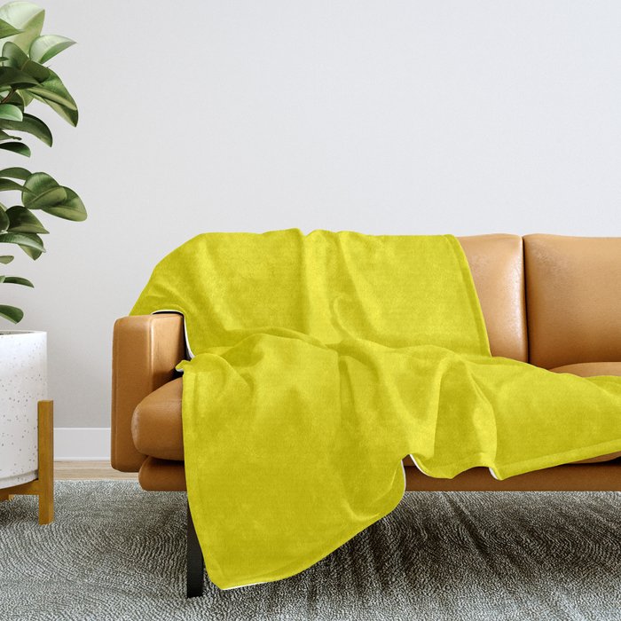 Bright new arrivals yellow blanket