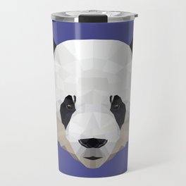 Cute panda polygon animal Travel Mug