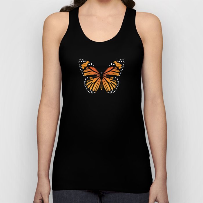 Monarch Butterfly | Vintage Butterfly | Unisex Tanktop | Graphic-design, Monarch-butterfly, Monarch-butterflies, Butter-fly, Butterfly-wings, Butterflies, Orange-and-black, Black-and-orange, Garden-insects, Natur
