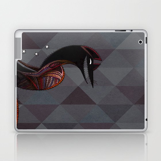 Mexican folk art coyote, Oaxacan style Laptop & iPad Skin