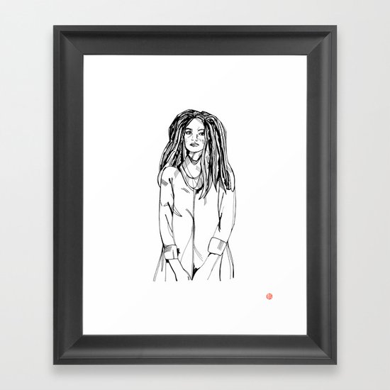 First Hello No.2 Framed Art Print
