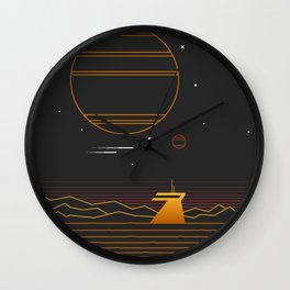 The Outpost Wall Clock