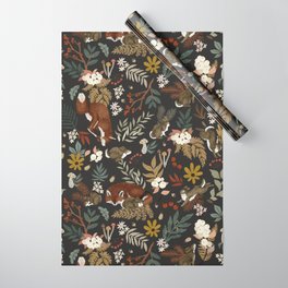 Animals winter wild nature 63B Wrapping Paper