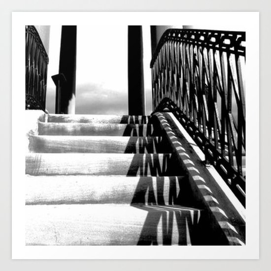 The stores are all closed Art Print