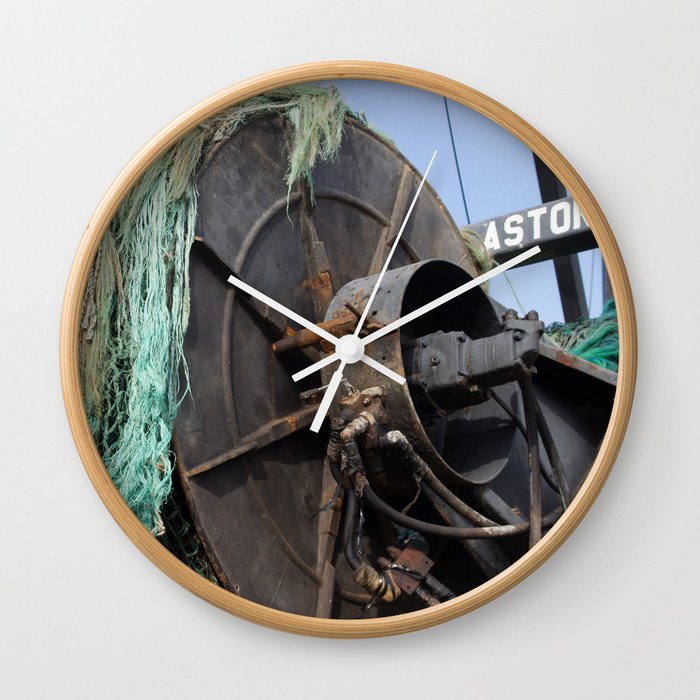 Astoria Fishing Boat Wall Clock