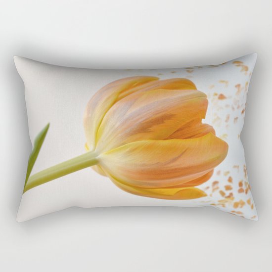 orange tulip Rectangular Pillow