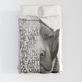 pitbull duvet covers for any bedroom