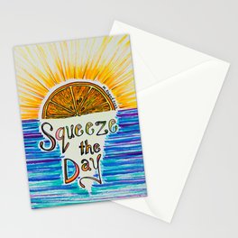Squeeze the day Stationery Card