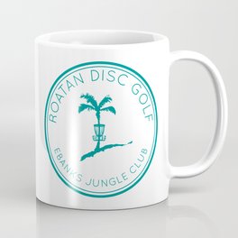 Roatan Disc Golf - Teal Logo Coffee Mug